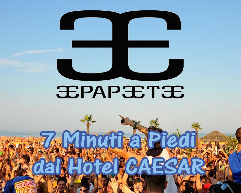 Hotel Caesar Bed And Breakfast Milano Marittima Esterno foto