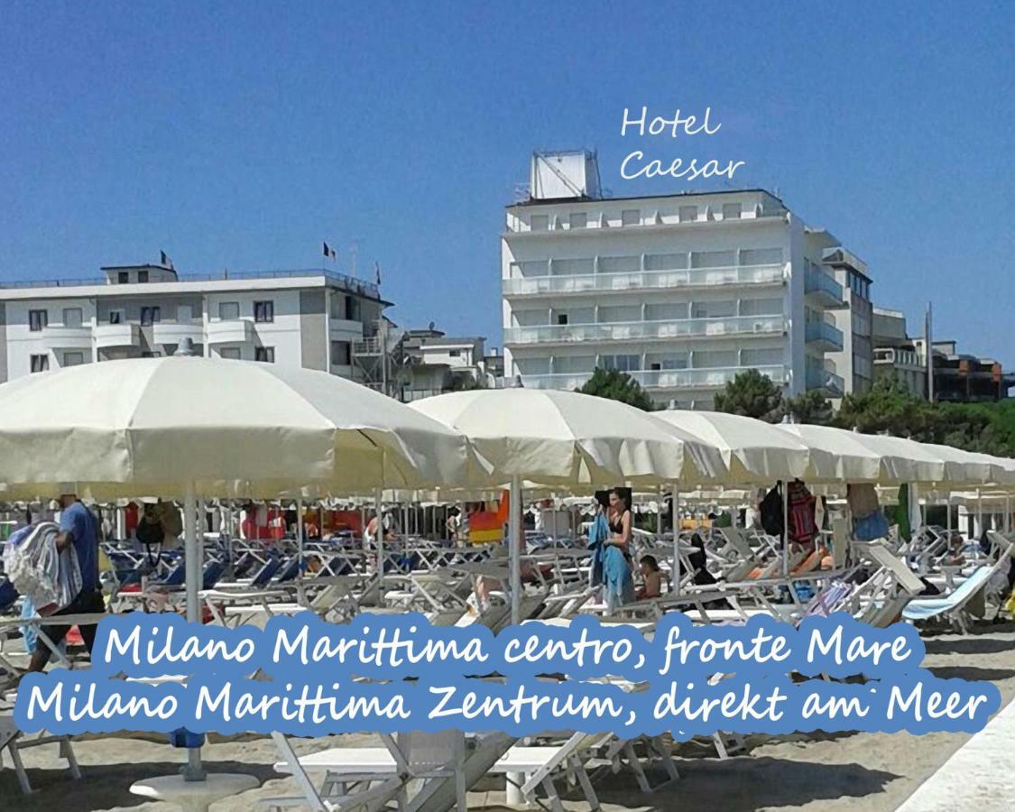 Hotel Caesar Bed And Breakfast Milano Marittima Esterno foto